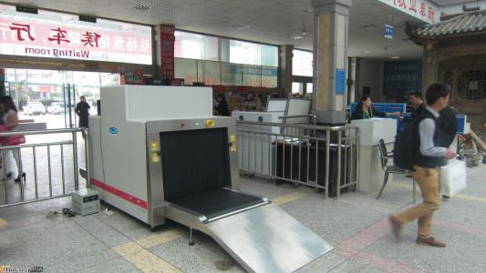 安檢機在客運站
